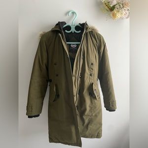 Canada Goose Kensington Parka - Military Green Size XS